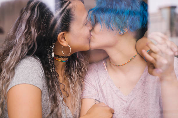 istock More than friendship between two women. 1159643003