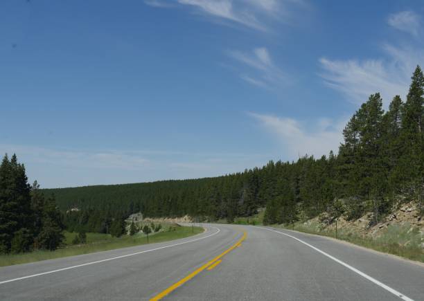 istock Views driving through Bighorn Mountains in Wyoming. 1159643105