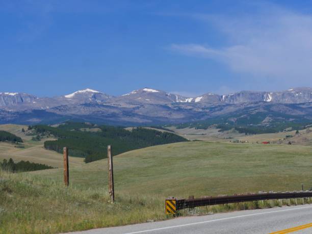 istock Views driving through Bighorn Mountains in Wyoming. 1159643277
