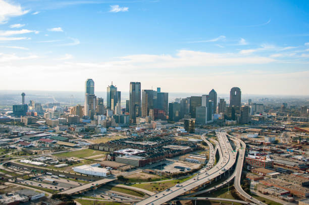 istock Dallas Skyline - Downtown Dallas, Texas From Above 1159643563