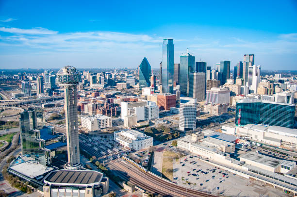 Dallas Aerial Skyline and Landscape Photography.