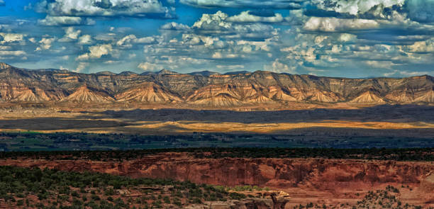 istock Panorama of the Book Cliffs Range Desert Landscape 1159643840