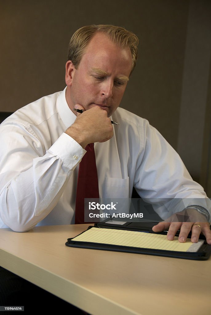 Denken Geschäftsmann - Lizenzfrei Analysieren Stock-Foto