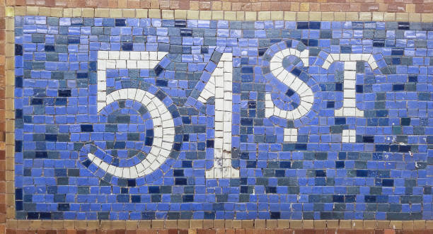 istock 51-th street train station, NYC subway 1159651409