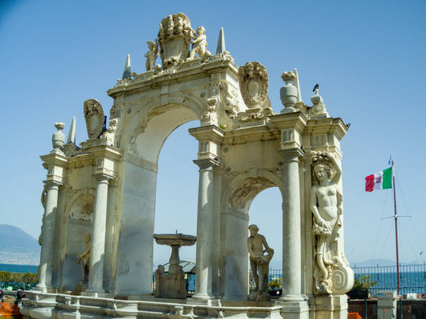 istock Giant's Fountain, beachfront, Naples, Italy. 1159653794