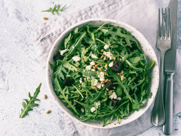 istock Aragula, beet and cheese salad 1159655590