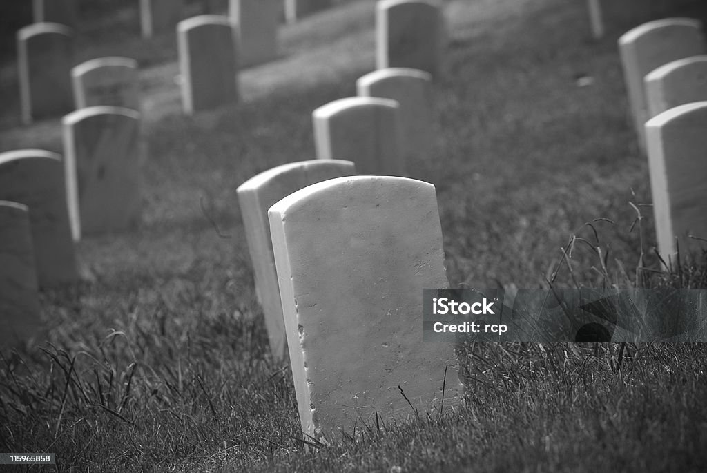 Cimitero - Foto stock royalty-free di A forma di blocco