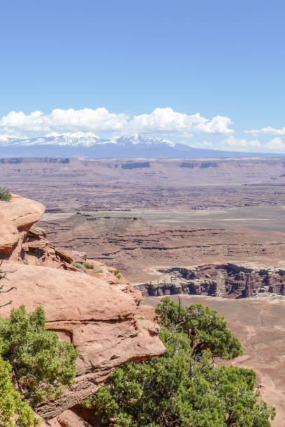 istock Portrait Distant Mountain View in Canyonlands 1159659974