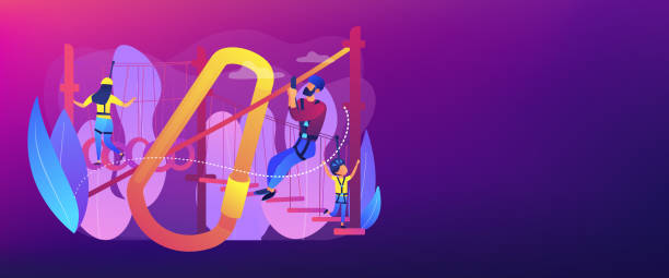 Big Ropes Course Cartoon 10+ Ropes Course Stock Illustrations, Royalty-Free Vector Graphics ...