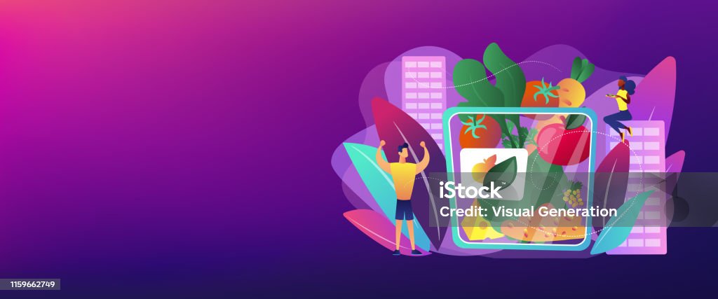 Snack Header Image Assorted Snack Pack Concept Banner Header Stock Illustration - Download ...