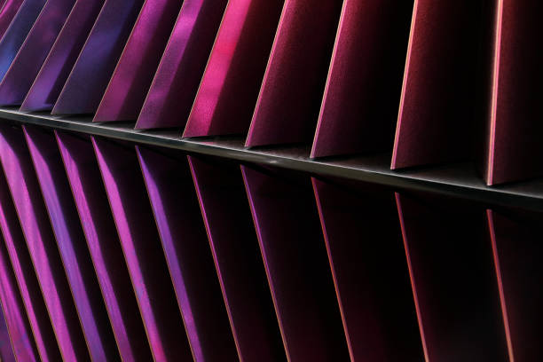 Purple Metal Abstract Background