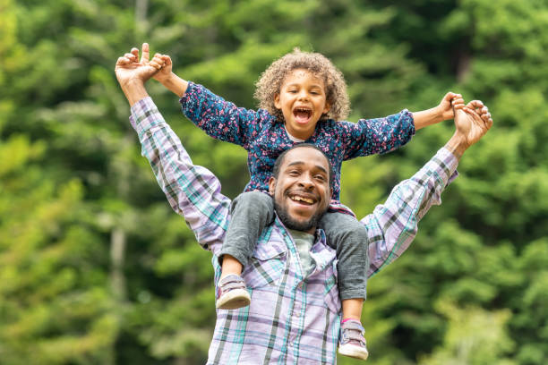 istock Father and daughter having fun together 1159669768
