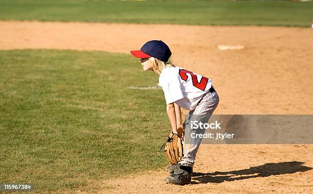 First Baseman Stock Photo - Download Image Now - Baseball - Sport, Child, 4-5 Years