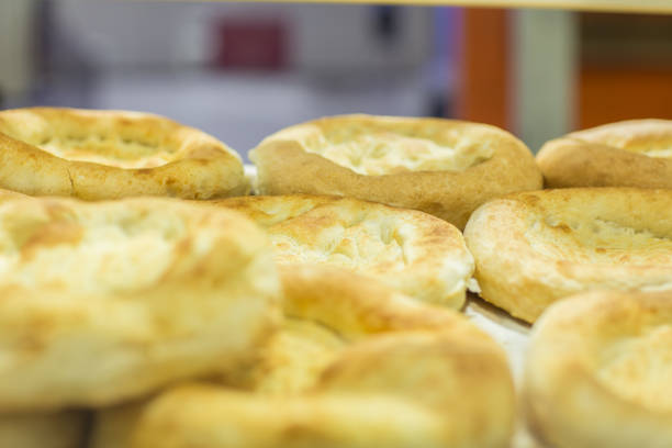 istock Tandyr nan or lepeshka, tarditional asian bread 1159679183
