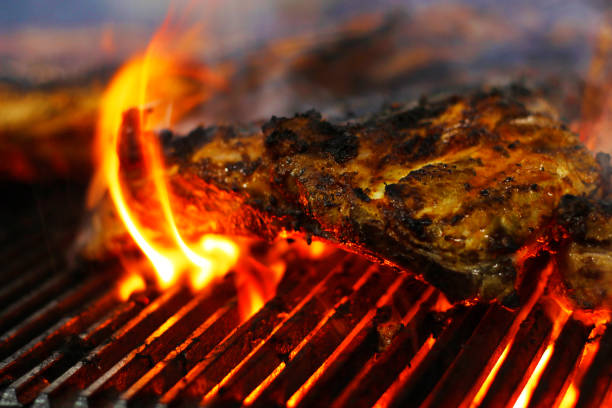 istock herbs marinated beef short rib on barbecue grill 1159682852