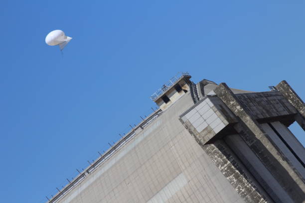 istock Blimp Hanger - Tustin California - Largest Wooden Structure 1159689139