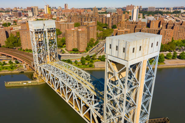istock Railroad bridge over the Harlem River NY 1159698608