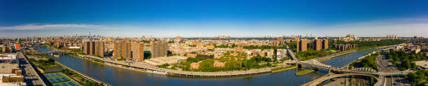istock Aerial panorama Harlem River between Manhattan and The Bronx 1159698614