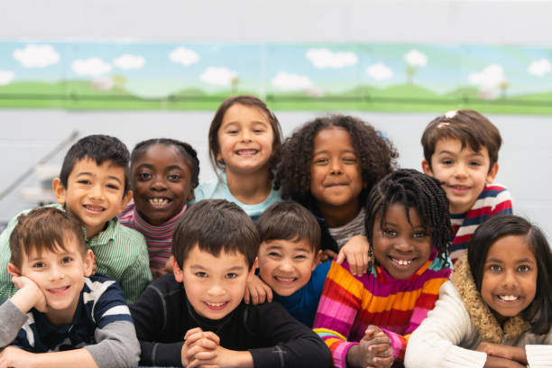 istock Close friends in class portrait 1159700199