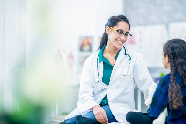 Doctor Comforting A Girl