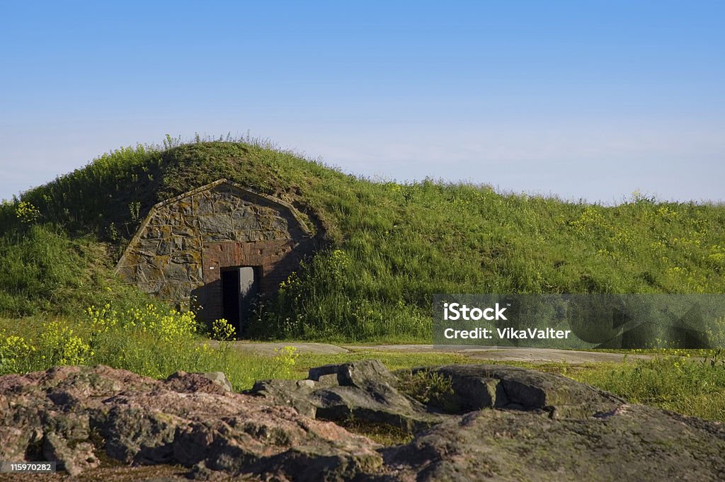 ruins Finnish ruins at Suomenlinna in Helsinki on summer sunny day Ancient Stock Photo