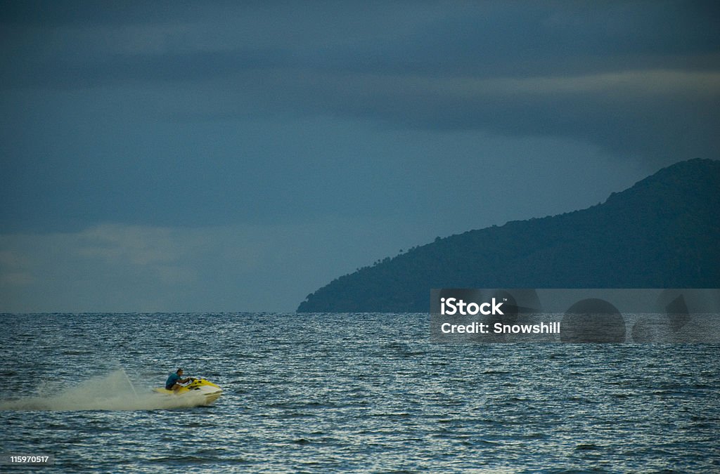 jetski am Abend - Lizenzfrei Nacht Stock-Foto