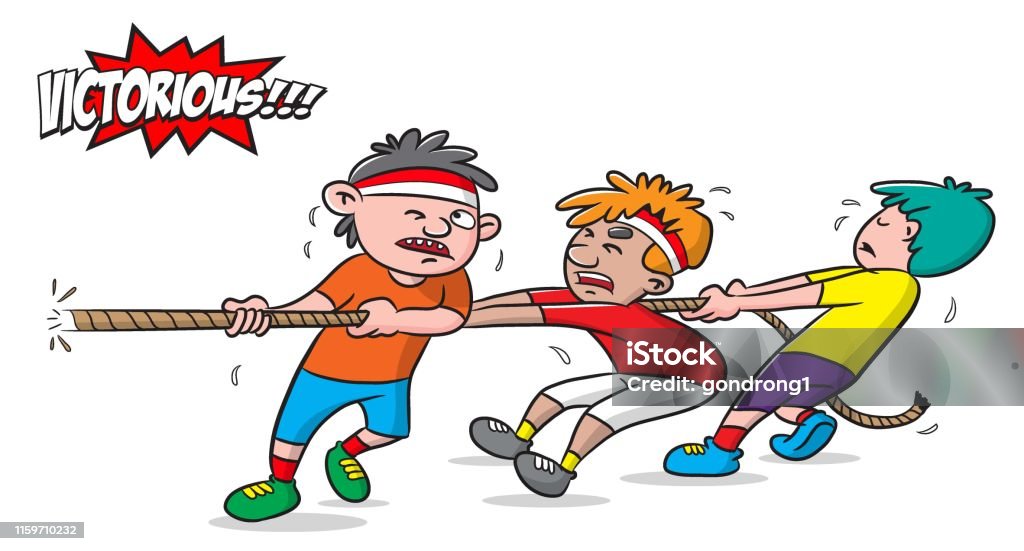 Indonesia Independence Day Stock Illustration - Download Image Now -  Tug-of-war, Fun, Friendship - iStock