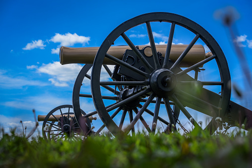 Daily shot of an old cannon from the American Civil war at one of the national battlefields