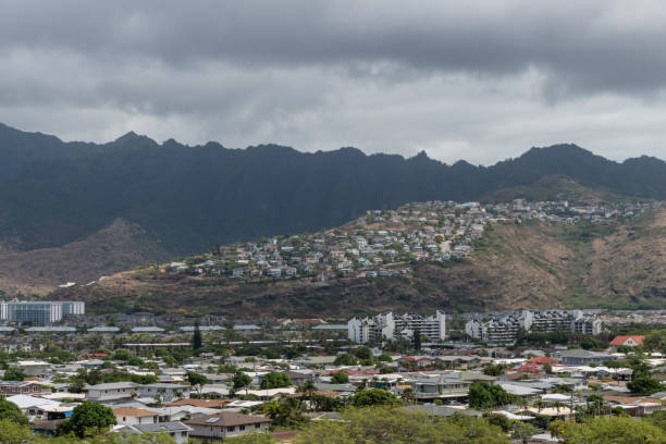 istock Beautiful panoramic Hawaii Kai vista on Oahu, Hawaii 1159720199