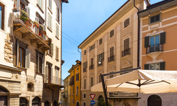 istock Bergamo, Italy Beautiful summer cityscape 1159723271