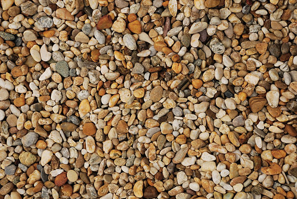 Small stone texture stock photo