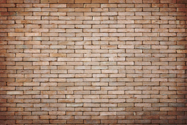 istock Old brown brick wall texture background, vintage wall 1159728709