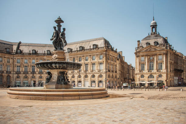 place de la bourse - architecture past ancient man made structure foto e immagini stock