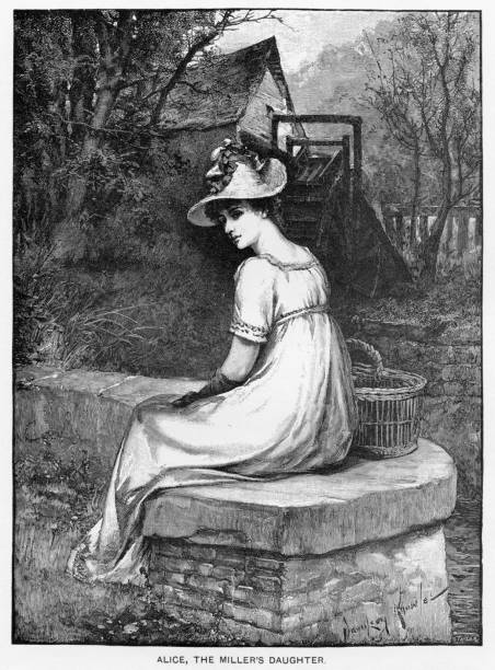 istock Alice, the miller's daughter engraving 1892 1159736207