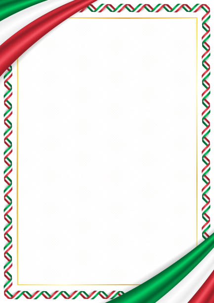 Free Clipart Lines Borders Italian Flag