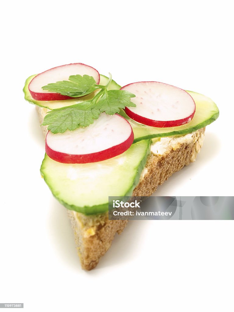 Sándwich de vegetales - Foto de stock de Alimento libre de derechos