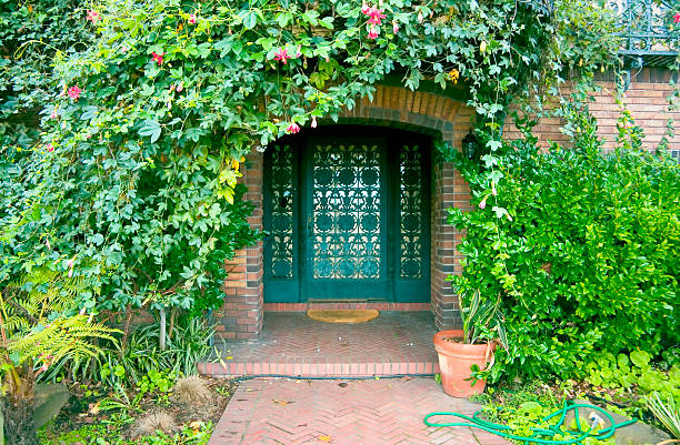 istock Ornamental Garden Door 115974562