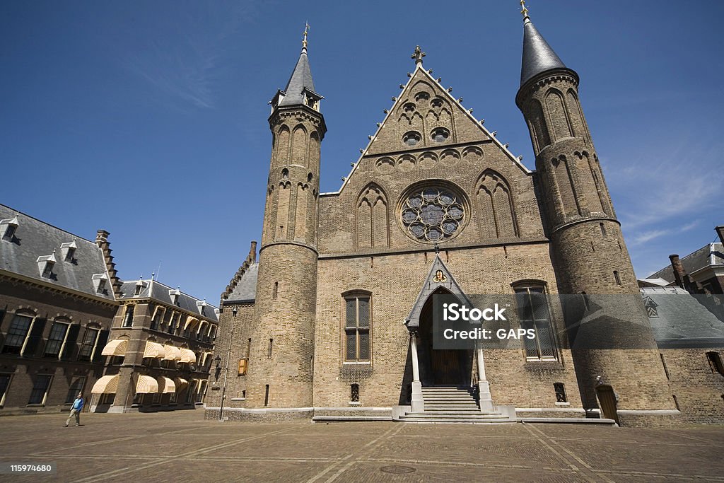 Knights'홀 Binnenhof in 헤이그 - 로열티 프리 건축 스톡 사진