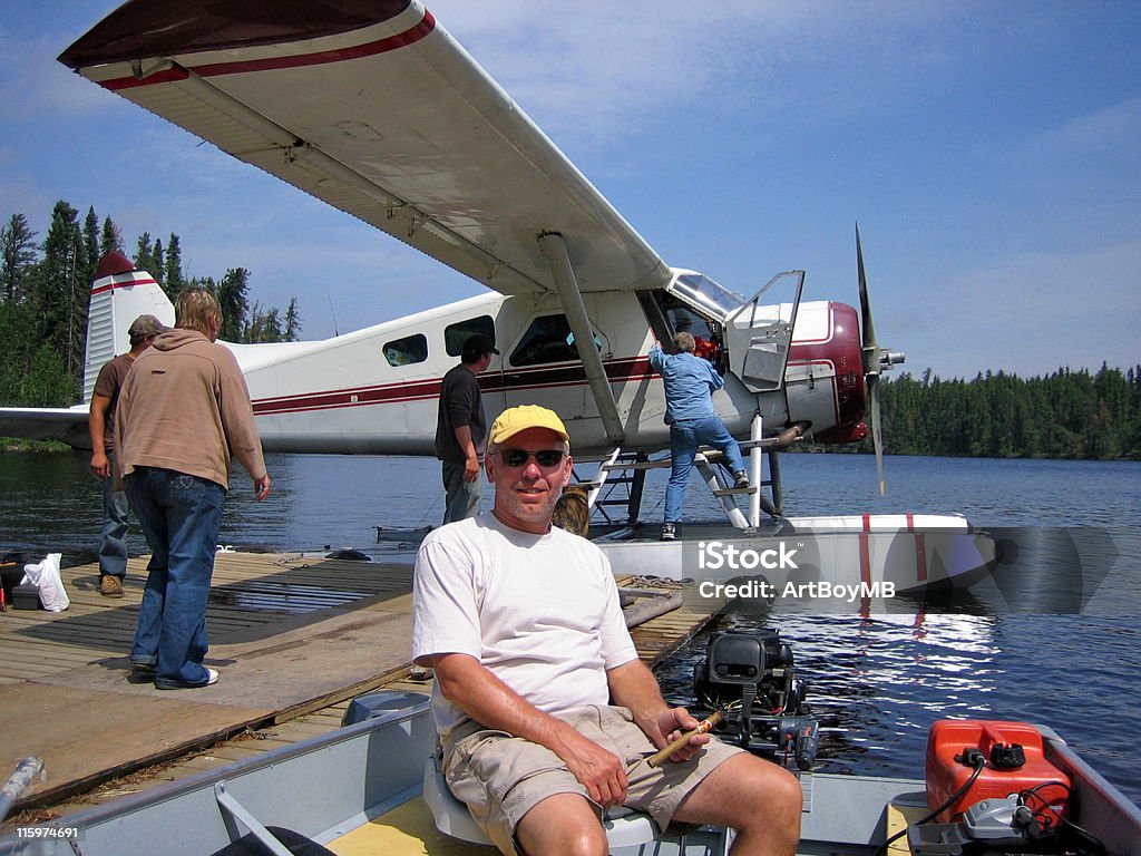 Voar em Pesca - Royalty-free 40-49 Anos Foto de stock