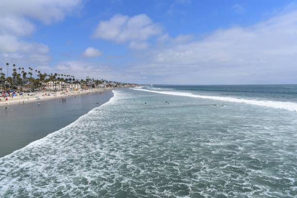 istock Breathtaking view of Oceanside Beach 1159748898