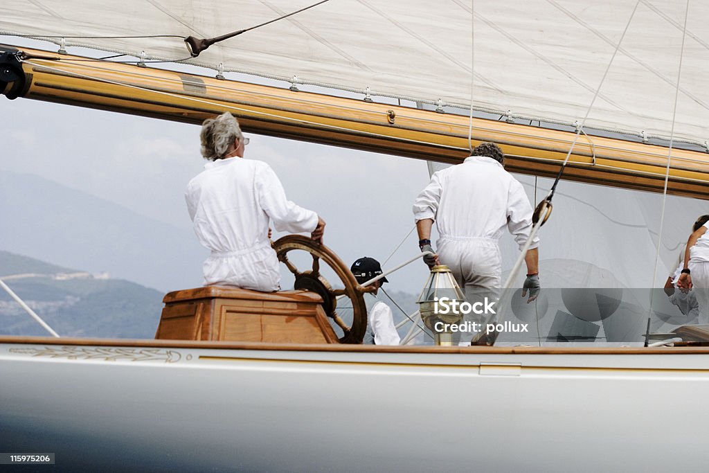 Regata Ajaccio (Moonbeam saltando - Foto stock royalty-free di Aiaccio