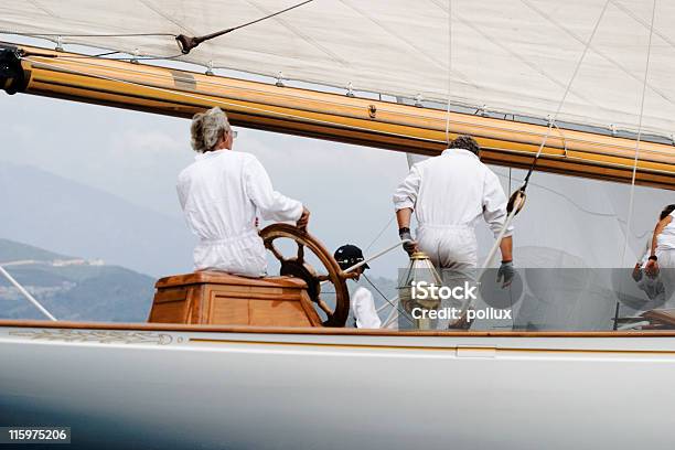 Regata Ajaccio Moonbeam Saltando - Fotografie stock e altre immagini di Aiaccio - Aiaccio, Ambientazione esterna, Andare in barca a vela