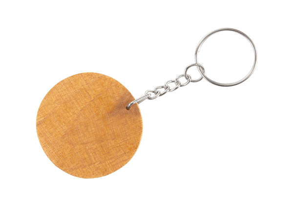 istock wooden key chain with rings isolated on white background 1159757366