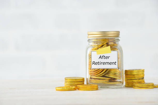istock Saved money after retirement 1159758794