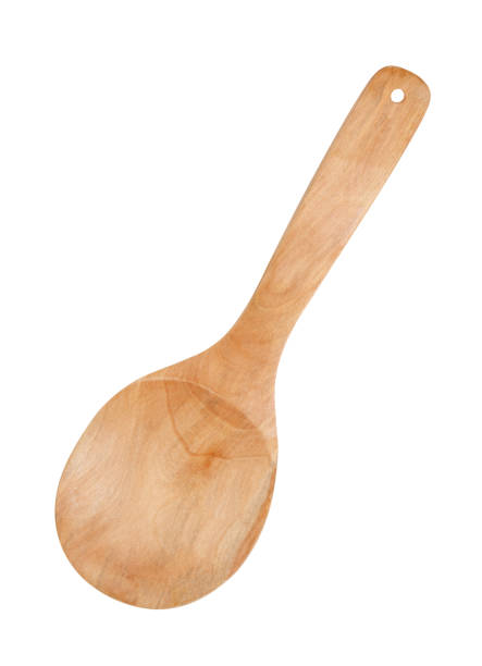 istock Wooden Spoon Isolated on White Background 1159758962