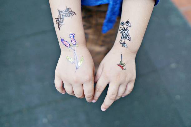 istock Body art on human's hand 1159759387