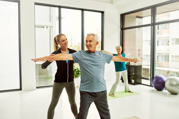 istock Maintaining a balanced lifestyle in their senior years 1159762384
