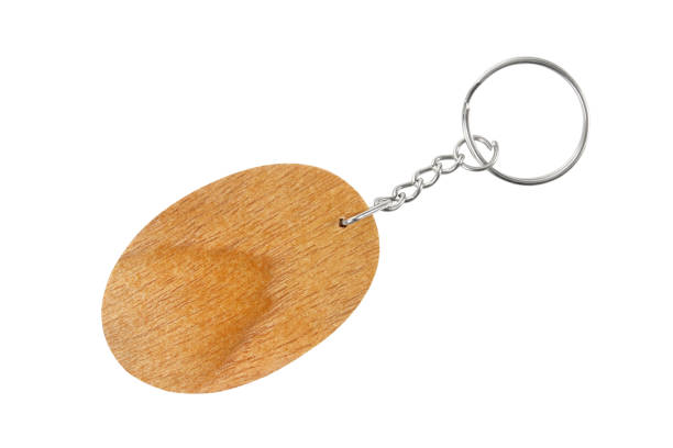 istock wooden key chain with rings isolated on white background 1159765255