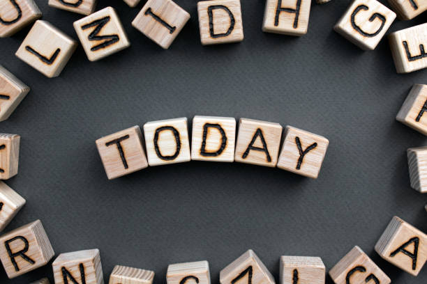 istock the word today wooden cubes 1159768671