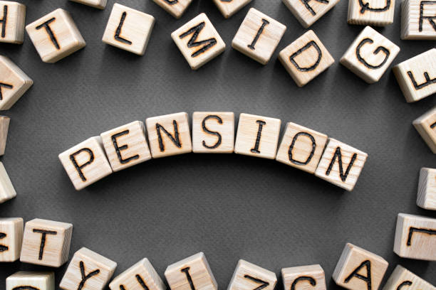 istock the word pension wooden cubes 1159768677